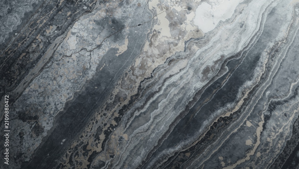 Fototapeta premium Abstract Marble Texture with Gray and Beige Veins