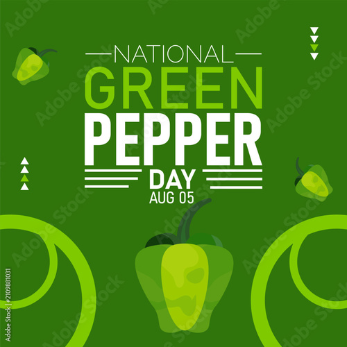 Bild auf Leinwand National Pepper Day