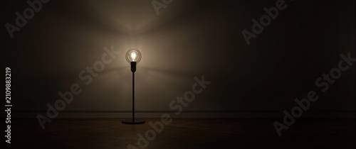 Standing Light Bulb Lamp Ca...