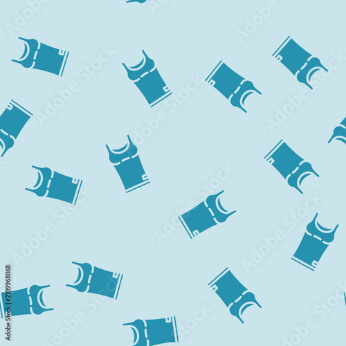 Canvastavla tank top clothing glyph vector seamless pattern