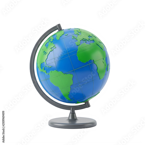 3D Stylized Planet Earth