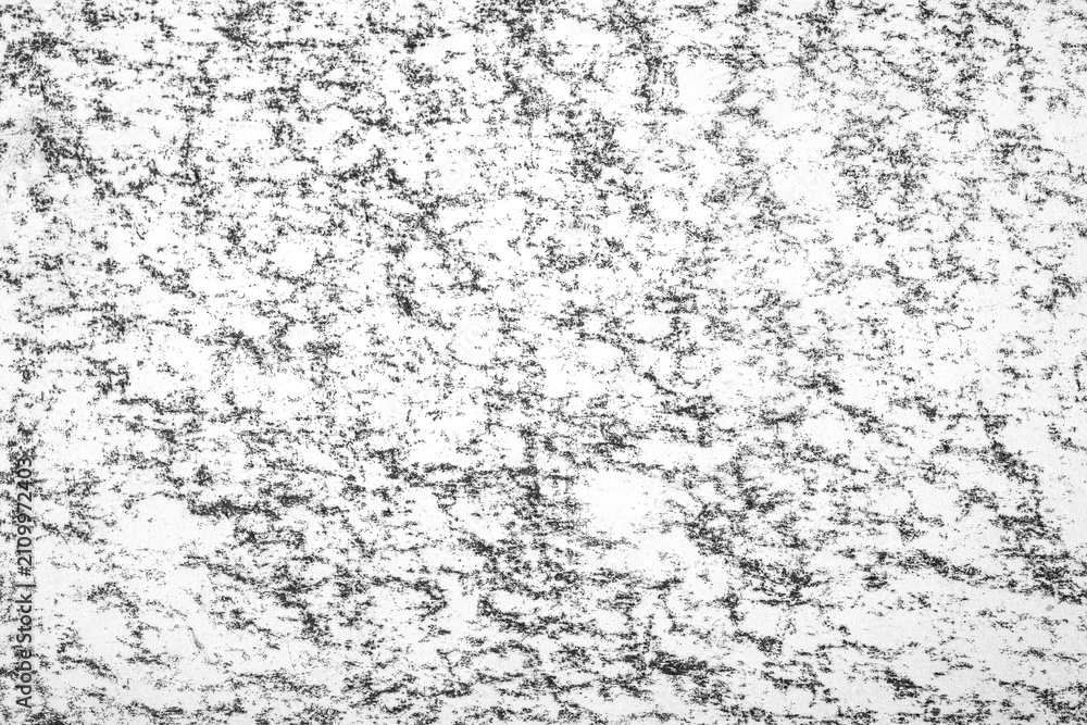 Fototapeta premium charcoal texture on white paper surface