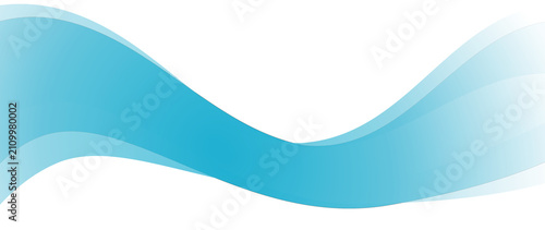 abstract blue wave background