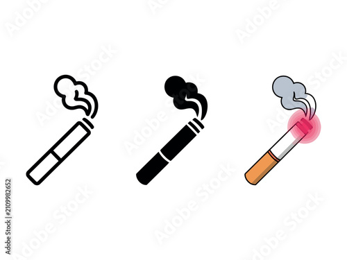 Fotografie Cigarette icon