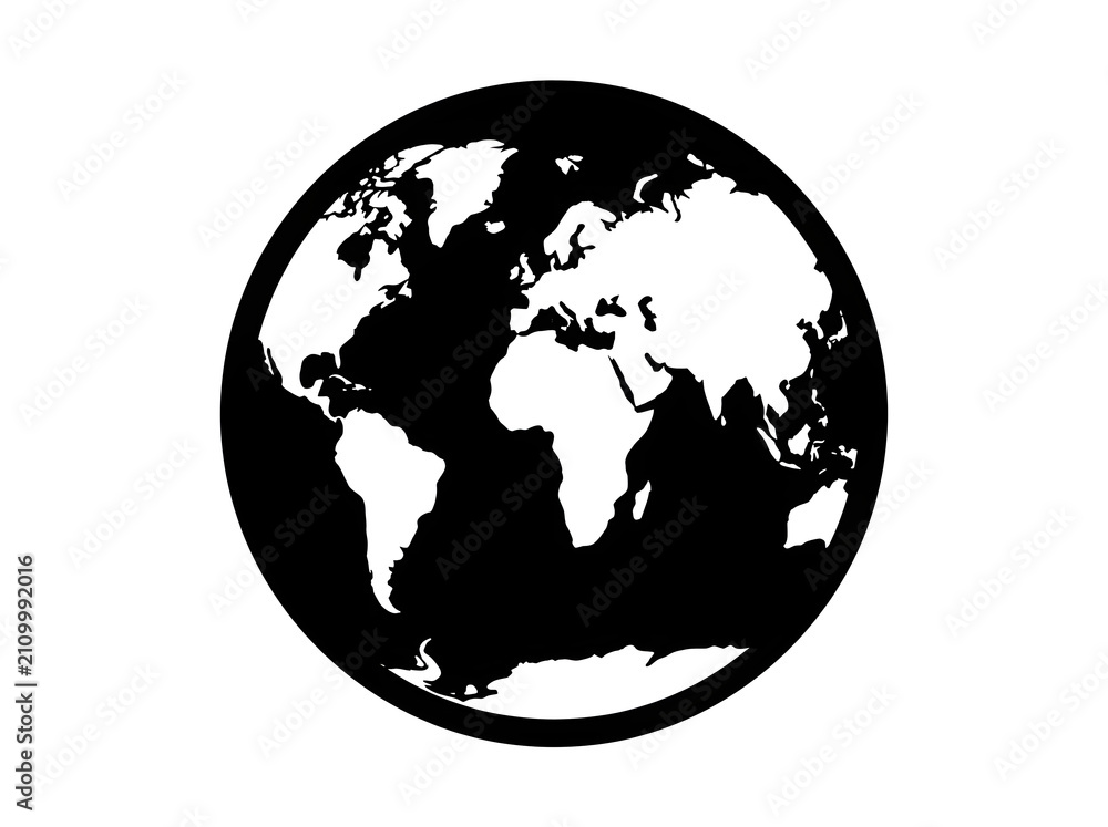 Fototapeta premium Black Silhouette of a Hot Air Balloon Carrying Passengers for a Scenic Flight