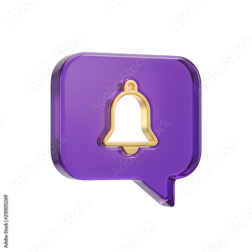 Glassy Purple Notification