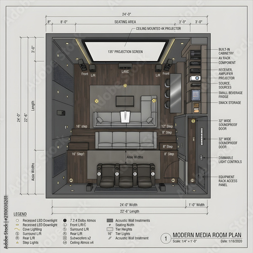 media room plan 
