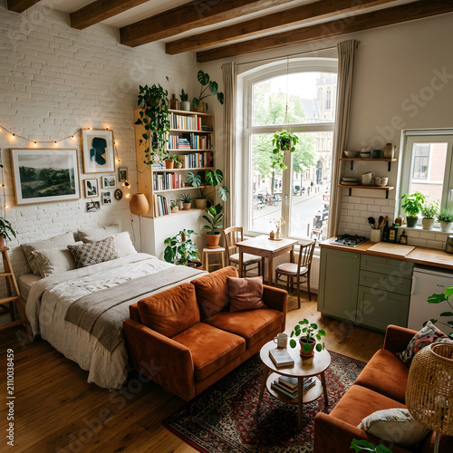 small studio apartment
