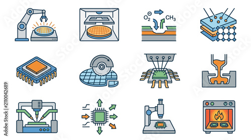 Photos Corporate Showcasing 12 Key Semiconductor and Microchip Manufacturing Processes