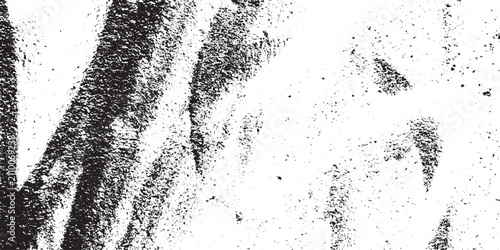 Canvastavla Gritty concrete wall with spray paint graffiti texture during daylight urban exp