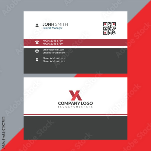 Creative corporate business card design