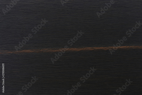 Bild auf Leinwand Dark Ebony Wood Texture
