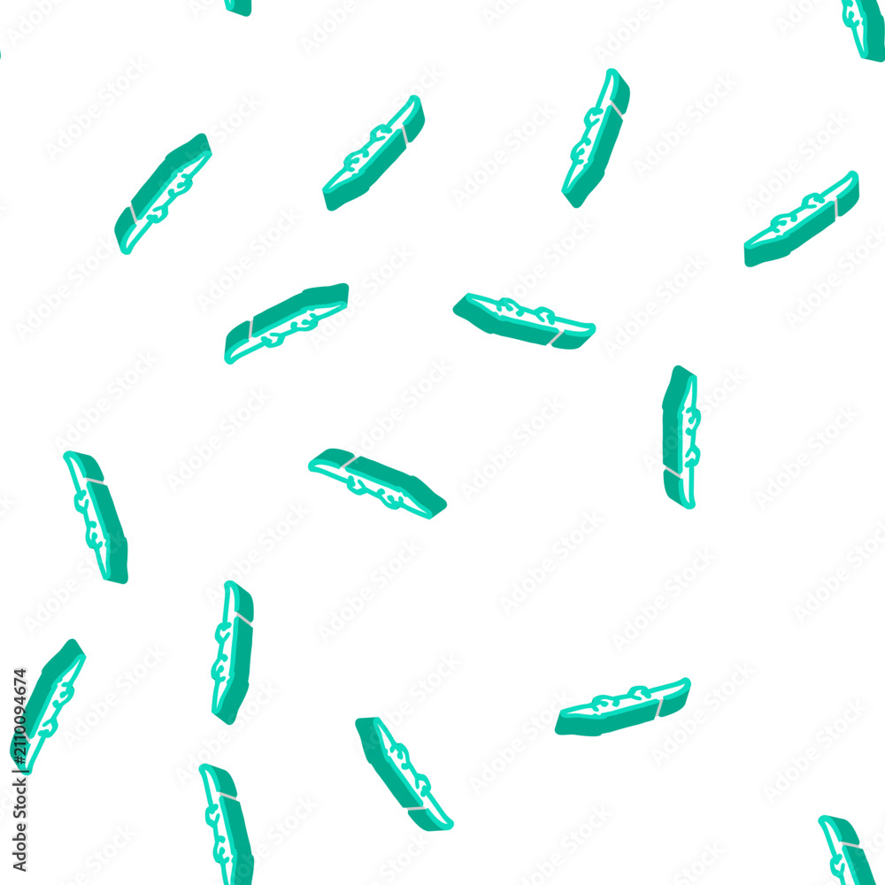 Obraz premium crocodile reptile isometric seamless pattern. crocodile reptile sign illustration