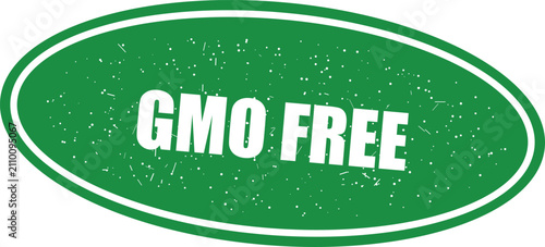 Non gmo free label design for healthy organic food products