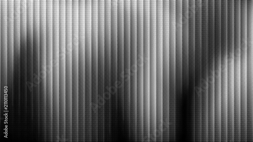 Foto Abstract halftone dot pattern texture with vertical stripes and gradient from li