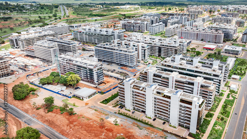 High-end luxury residential buildings for high-net-worth individuals, currently in the final stages of construction, at SQSW 500. Southwest Neighboorhood, Brasília, Brazil, 2025
