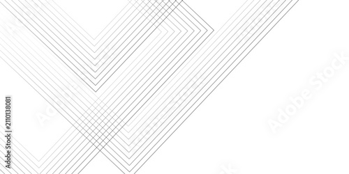 Fotografija Abstract vector high tech parallel wave line elegant white striped diagonal line technology concept web texture