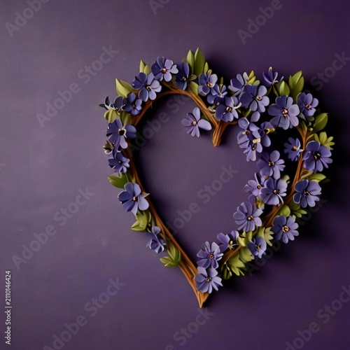 heart of flowers