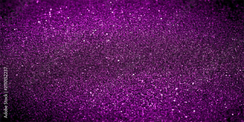 Bild auf Leinwand Sparkling Amethyst Shimmer A mesmerizing abstract background featuring a rich tapestry of deep purple glitter, creating an effect of depth, luxury, and ethereal beauty