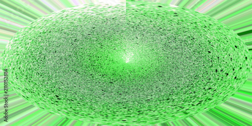 Konstfotografi Abstract Green Macro Texture kaleidoscopic green abstract texture with intricate patterns and radiating light, evoking a sense of organic complexity and vibrant energy