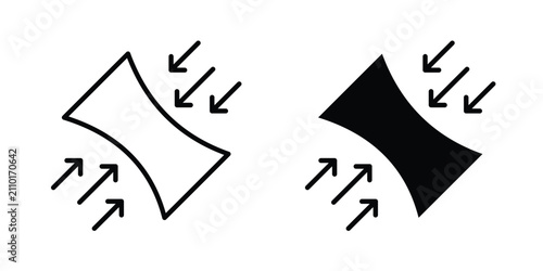 Фотография Stretchable icon flat pictograms series