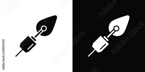 Canvastavla Anesthesia icon minimal art series