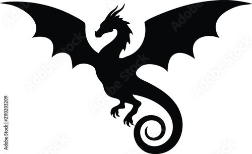 black dragon tattoo