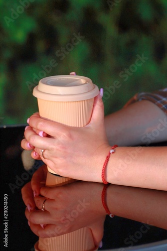 woman holding a pot