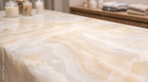 Modern beige marble surface texture background for interior product display