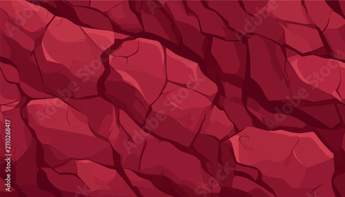 Foto Red rock texture vector background