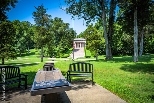 Abraham Lincoln Birthplace National Historic Park in Hodgenville, Kentucky in the Summer of 2026 of the Memorial Building