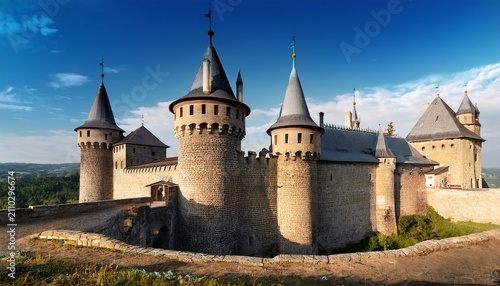 castle fortress towers