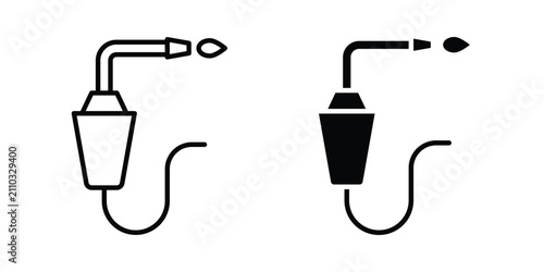 Obraz na płótnie Welding icon line graphics series. EPS10