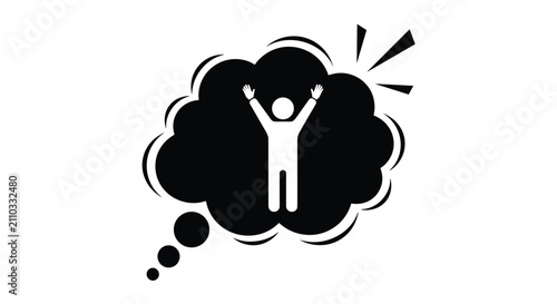 Thoughtful Person with Hand on Head Expressing Stress or Confusion.