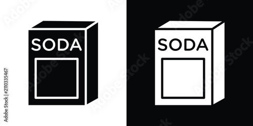 Foto Baking soda icon