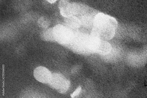 Foto monochrome splattered halftone texture pattern with light grunge dotted effect f