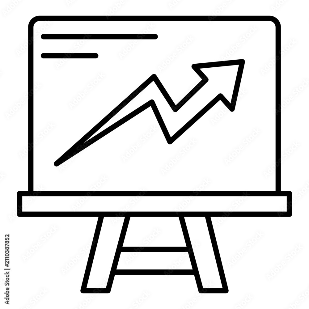 Fototapeta premium Growth Icon