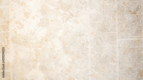White and yellow stained paper texture with vintage aged surface, retro letter background for stationery, antique documents, crafts and distressed design.