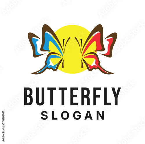 Butterfly Logo Design template Illustration Vector
