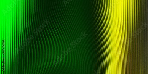 Abstract digital background with vertical lines and green yellow distortion abstract vertical creative