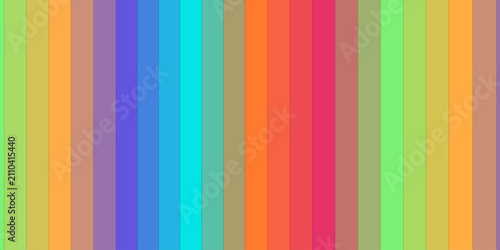 Cuadro en lienzo A horizontal rectangle composed of an arrangement of adjacent vertical colored lines or bars (a color palette)