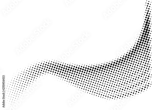 Wave Halftone Pattern