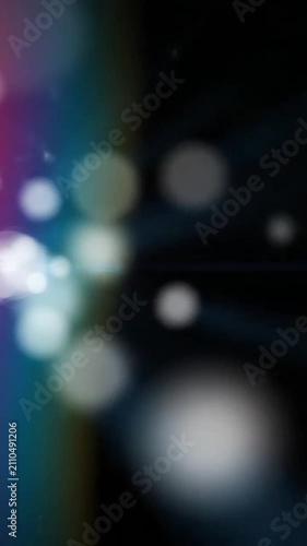 Abstract background featuring glowing light effects and soft bokeh circles
