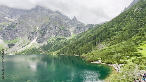 Morskie Oko Mountain Lake Poland

Crystal-clear Morskie Oko mountain lake beneath dramatic granite peaks, Tatra National Park, Poland, 20 July 2026.

