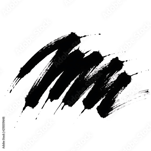 black ink splat