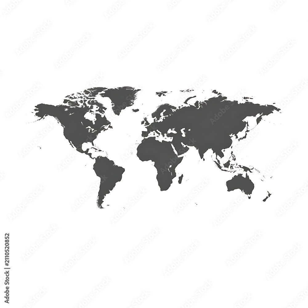 Fototapeta premium world map vector