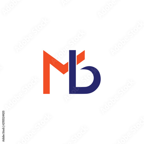MB Logo Vector Simple Minimalist