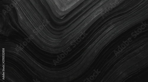 Monochrome abstract wave texture minimalist stone layers with subtle mood