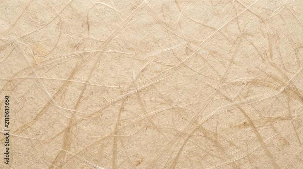 Fototapeta premium Close up of natural fibrous textured paper background