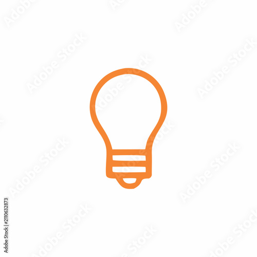 light bulb vector illustration